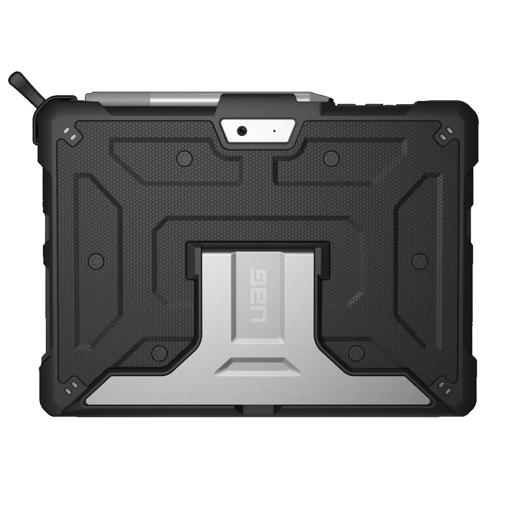 [852524008730] 852524008730 UAG Metropolis Microsoft Surface Go 4/ Go 3/ Go 2/ Go Rugged Case - Black(321076114040), DROP+ Military Standard, 1 Year  Warranty