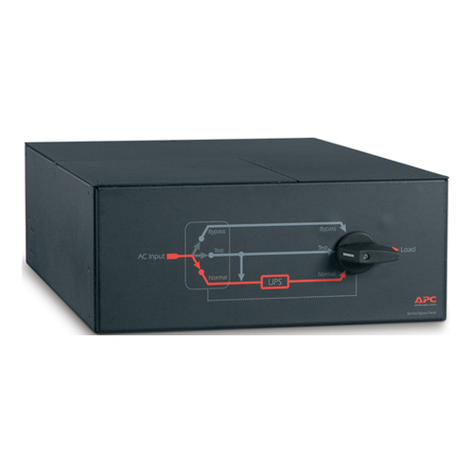 [731304212645] APC Service Bypass Panel 200/208/240 V, 100 A, MBB, Hardwire input/output