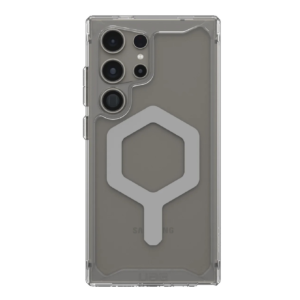 [840283912634] 840283912634 UAG Plyo Pro Magnetic Samsung Galaxy S24 Ultra 5G (6.8") Rugged Case - Ice/Silver (214431114333),16ft. Drop Protection (4.8M), 10 Years Warranty