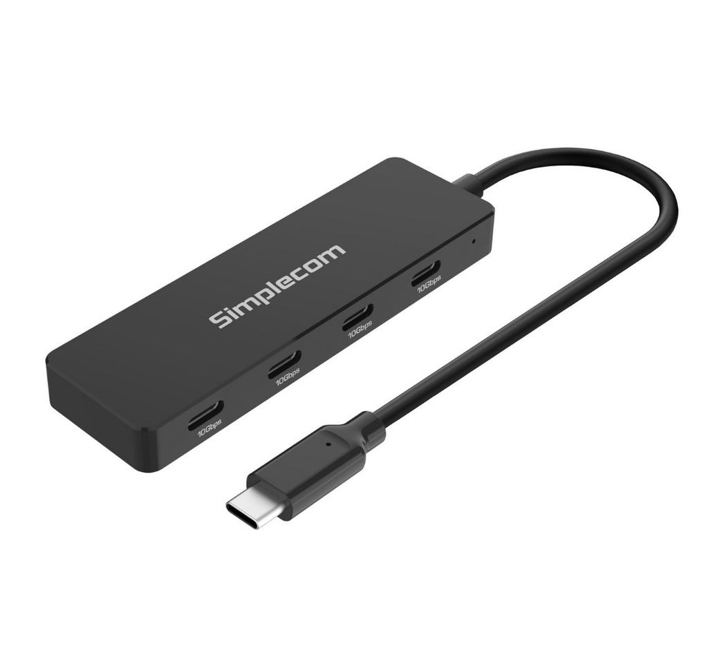 [9350414003465] 9350414003465 Simplecom CH384 USB-C to 4-Port USB-C Data Hub USB 3.2 Gen 2 10Gbps