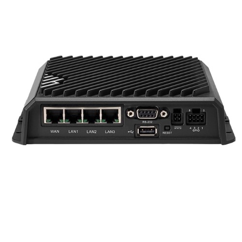 [NHC-R1900A-5Y] NHC-R1900A-5Y Cradlepoint R1900 Mobile Ruggedized Router, 5G Low/Mid-Band, Advanced Plan, 4x SMA cellular connectors, 4x GbE Ports, Dual SIM, 5 Year NetCloud