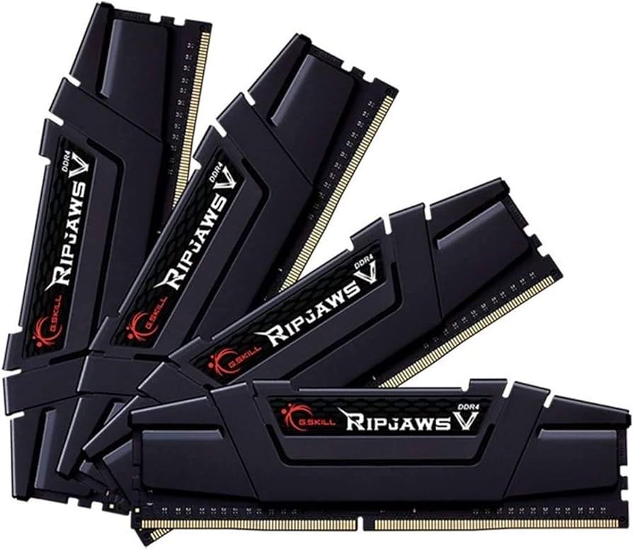 [4713294224682] 4713294224682 G.SKILL F4-3600C18Q-128GVK 128GB (4 x 32GB)/ DDR4 3600 Mhz/ Timings 18-22-22-42/ Voltage 1.35V/ RipjawsV