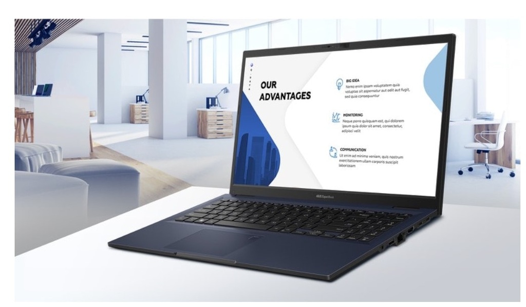 [4711387271643] 4711387271643 ASUS ExpertBook B1 15" FHD Intel i5-1335U 16GB 512GB SSD Windows 11 PRO Intel UHD Graphics Fingerprint IR Cam USB-C HDMI LAN MIL-STD 1.7kg 1yr OS