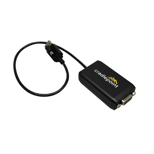 [NHC-CAB-170873] NHC-CAB-170873 Cradlepoint Extensibility Cable, RS232 DB9 to Screw Lock USB Type A, 400mm; Used with R920