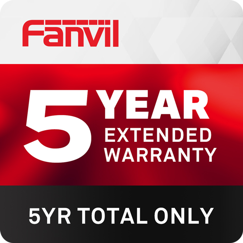[EXTWAR-FANV-5YR] EXTWAR-FANV-5YR 5 Years Extended Return To Base (RTB) Fanvil Warranty $50 Value