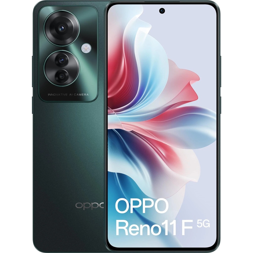 [6932169343145] 6932169343145 OPPO Reno11 F 5G - Palm Green (CPH2603AU Green)*AU STOCK*, 6.7", Full HD+, 120Hz, 8GB/256GB, 64MP/32MP, Dual SIM, 5000mAh, 2 Years Warranty