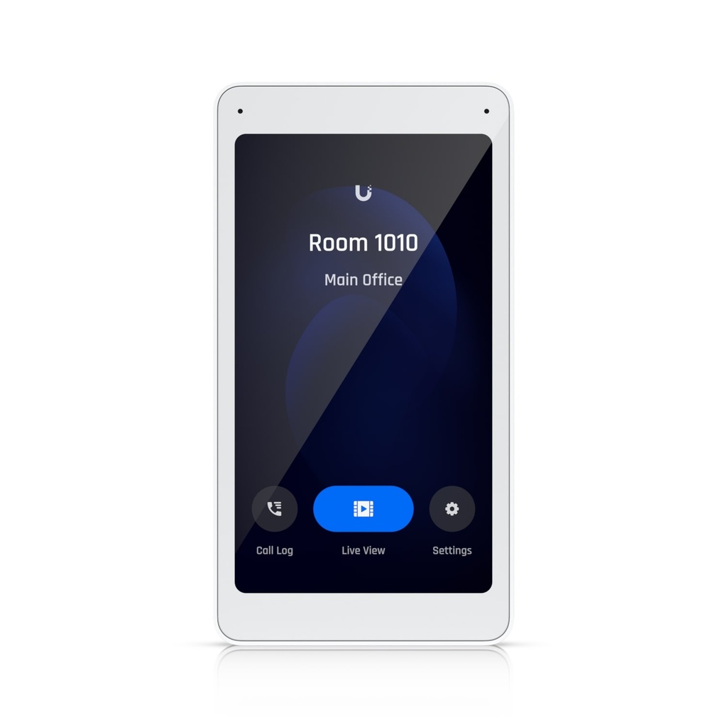 [810084693216] Ubiquiti Intercom Viewer, Display Pair With Access Intercom For Visitor Screening  Remote Access Control, Allow Multiple Location, PoE, 2Yr Warr