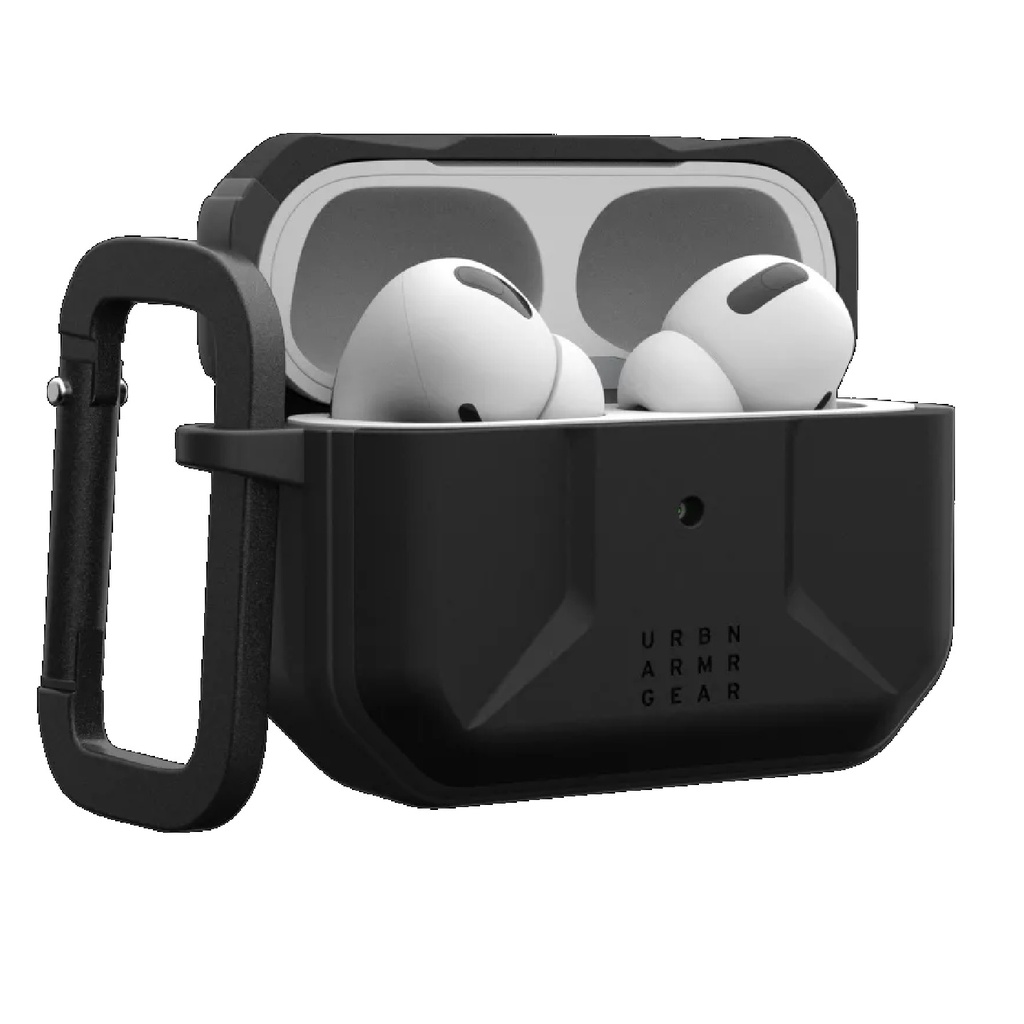 [840283906626] 840283906626 UAG Civilian Apple Airpods Pro (2nd Gen) Rugged Case - Black (104124114040),DROP+ Military Standard, Weather-Resistant, Precise Fit, 10 Years Warranty