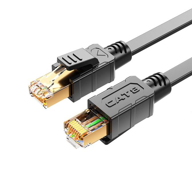 [754523501772] 754523501772 8Ware CAT8 Cable 5m - Grey Color RJ45 Ethernet Network LAN UTP Patch Cord Snagless