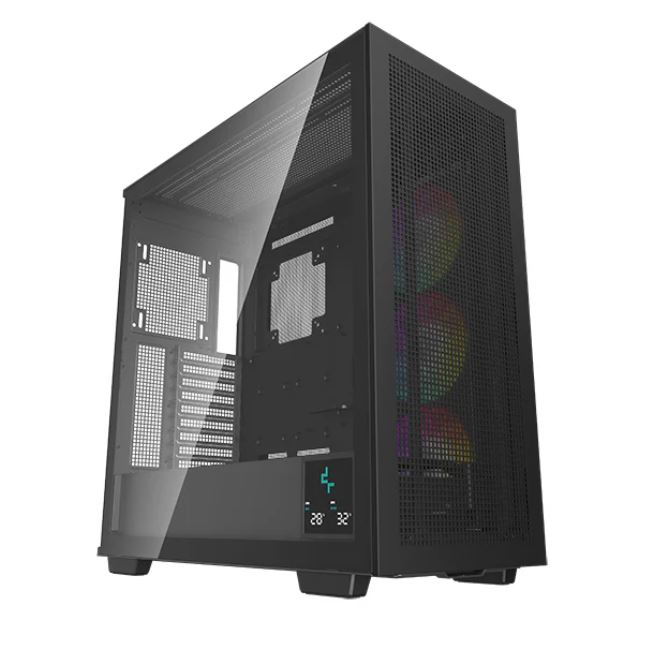 [6933412774747] 6933412774747 DeepCool MORPHEUS Modular High Airflow ATX Case, 1xPre-Installed Fans, USB3.0×4, Audio×1, Type-C×1
