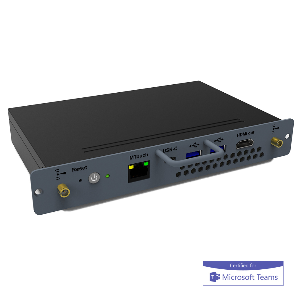 [6938818311503] Yealink Mcore-OPS-T Teams-Edition Windows OPS for Meeting Board, Core i5, 8Gb, 128Gb SSD, Windows 10 IoT Ent, Support TPM2.0, Support CEC