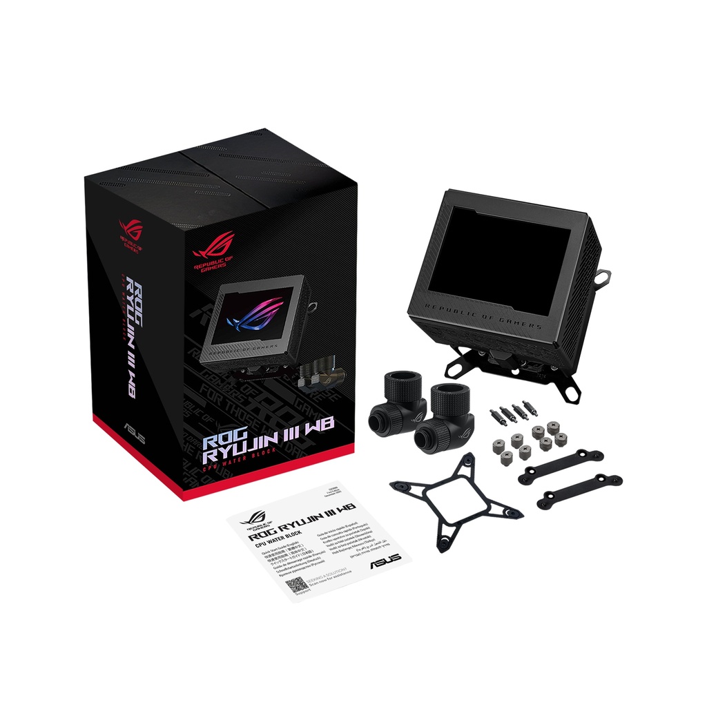 [4711387494288] 4711387494288 ASUS ROG RYUJIN III WB ROG RYUJIN III WB//CPU WATER BLOCK, 3.5" LCD