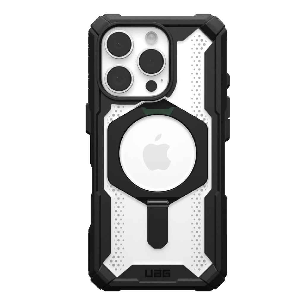 [840283915055] UAG Plasma XTE MagSafe Apple iPhone 16 Pro Max (6.9") Rugged Case - Black/Clear (11447511404G), 20ft. Drop Protection (4.8M), 1 Year Warranty