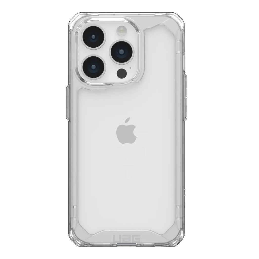 [840283909535] UAG Plyo Apple iPhone 15 Pro (6.1") Rugged Case - Ice (114285114343), 16ft. Drop Protection (4.8M), Raised Screen Surround, 10 Years Warranty