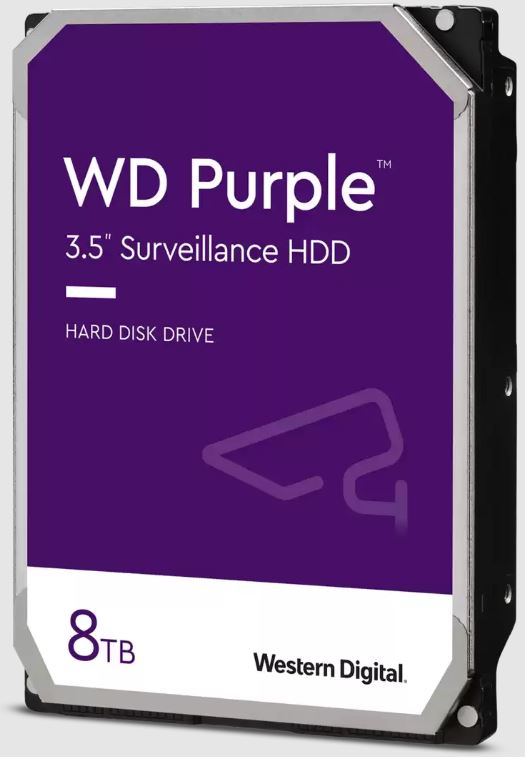[718037889245] 718037889245 Western Digital WD Purple 8TB 3.5" Surveillance HDD 256MB Cache SATA  3-Year Limited Warranty