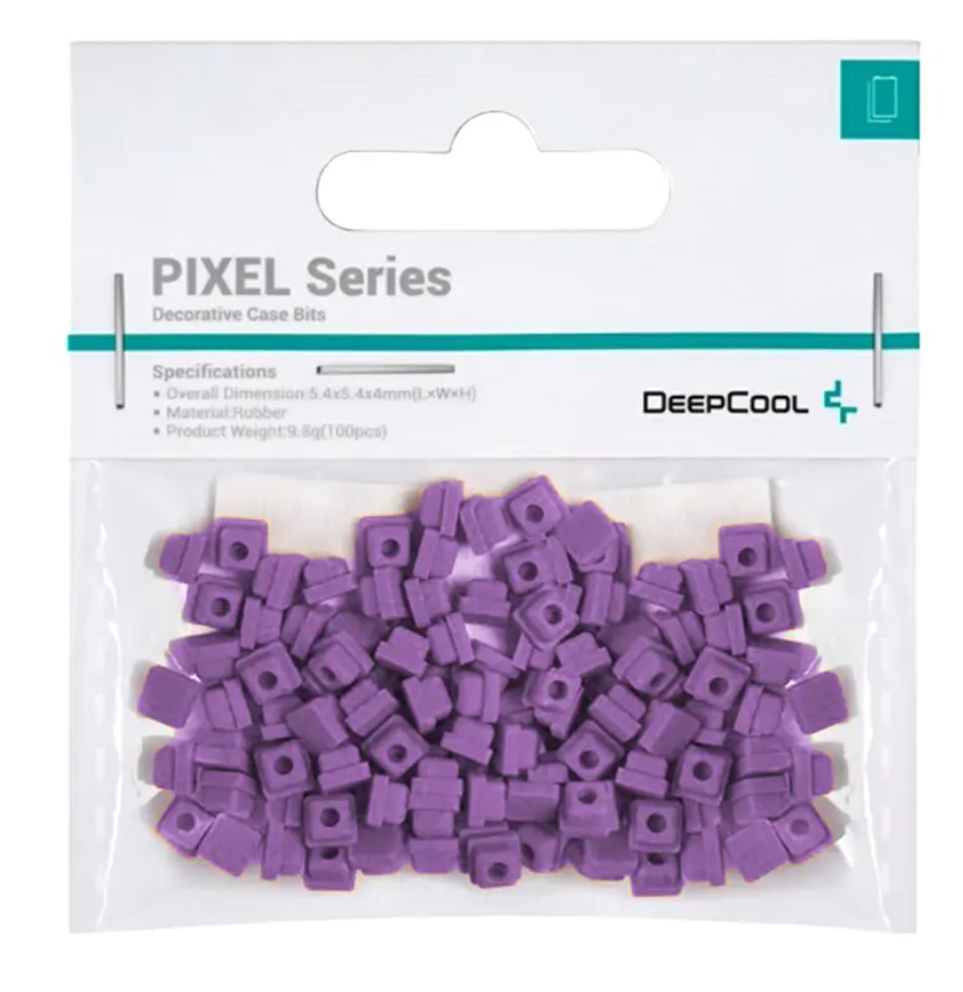 [6933412796763] 6933412796763 DeepCool PIXEL Decorative Case Bits - Purple / CH160, CH360, CH360 DIGITAL, CH560, CH560 DIGITAL, CH780, MORPHEUS