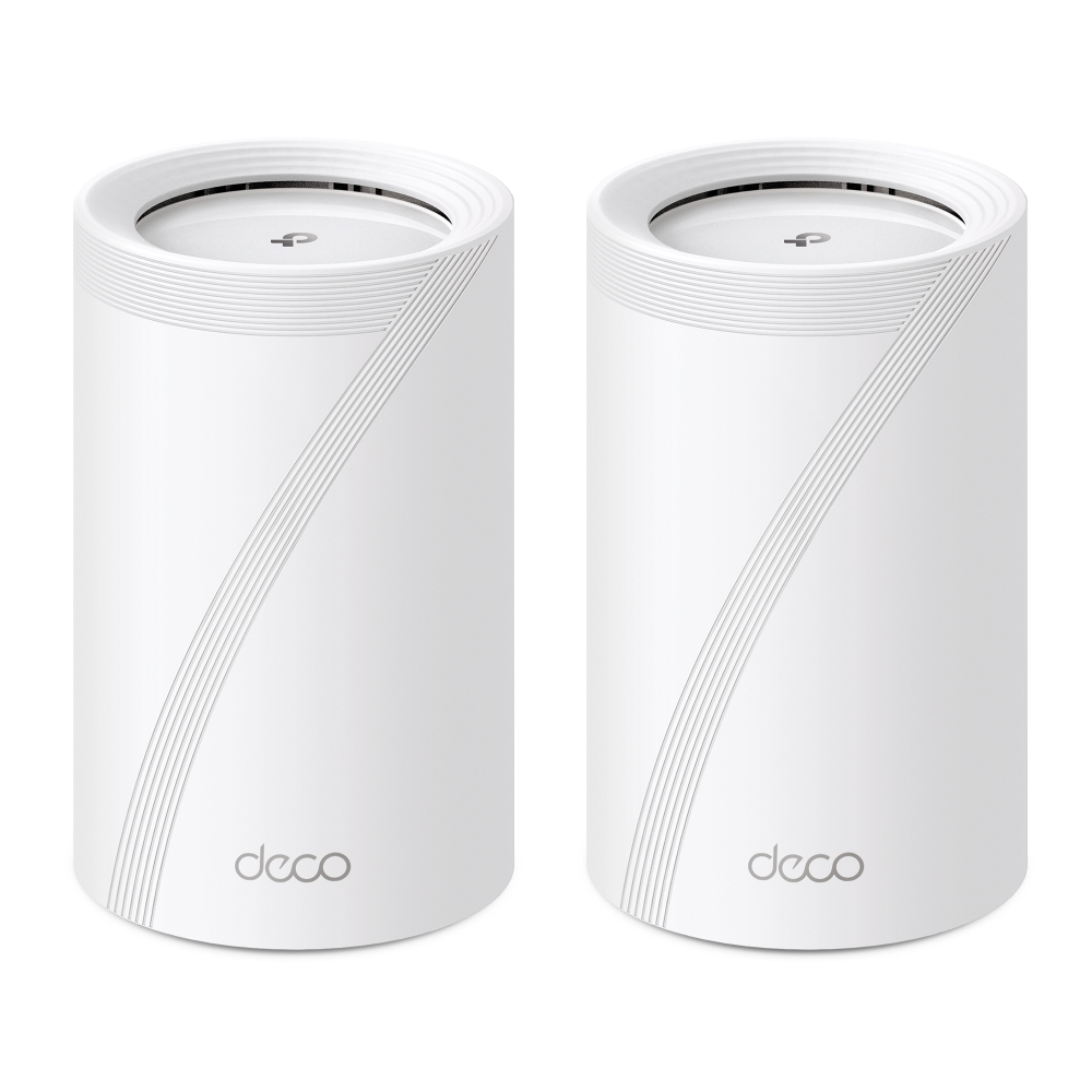 [4897098686980] 4897098686980 TP-Link Deco Deco BE65(2-pack) BE11000 Whole Home Mesh Wi-Fi 7 System  (WIFI7)  574 Mbps at 2.4 GHz + 4320 Mbps at 5 GHz + 5760 Mbps at 6 GHz