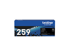 [4977766821308] 4977766821308 Brother TN-259BK **NEW** BLACK SUPER HIGH YIELD CARTRIDGE TO SUIT MFC-L8390CDW/HL-L8240CDW  -Up to 4500pages