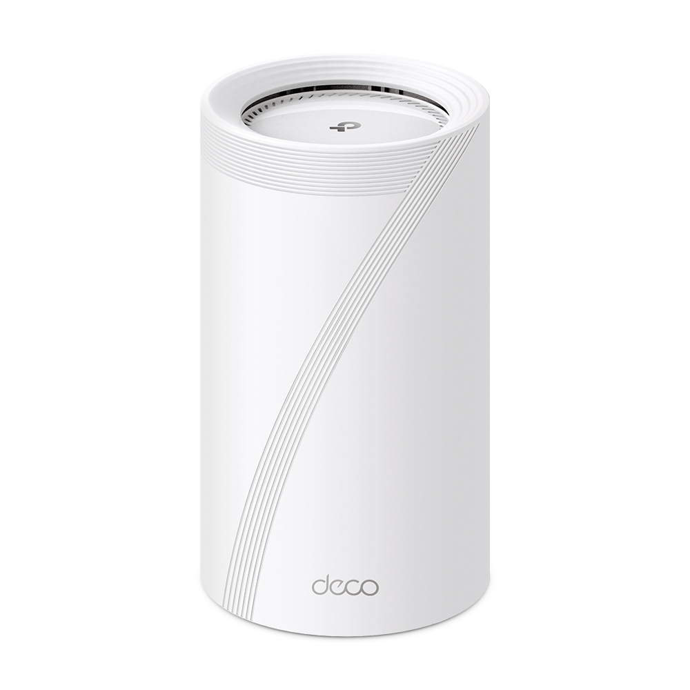 [4897098686942] 4897098686942 TP-Link Deco BE85(1-pack) BE22000 Tri-Band Whole Home Mesh Wi-Fi 7 System (WIFI7), 1376 Mbps at 2.4 GHz + 8640 Mbps at 5 GHz + 11520 Mbps at 6 GHz