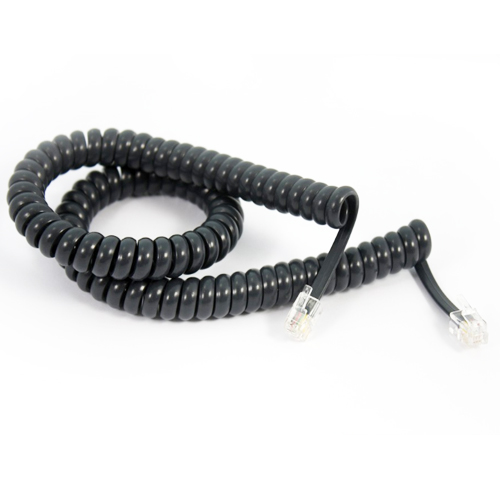 [IPY-CAB-T2X3X] IPY-CAB-T2X3X Yealink CAB-T27/9 Spiral Curly Cable for Handset T27 and T29, RJ9 (4P4C) port for both the handset and the headset SPC-2.5M