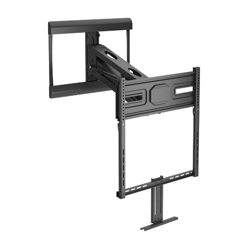 [6956745174510] 6956745174510 Brateck Premium Pull Down Mantel TV Wall Mount For 65"-85" up to 45KG (LS)