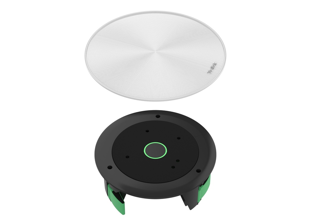 [6938818317970] 6938818317970 Yealink CM20 AI-Powered Beamforming Ceiling Microphone, Crystal Clear, High Fidelity, Microsoft Teams Certified, Deploy for Multiple Spaces