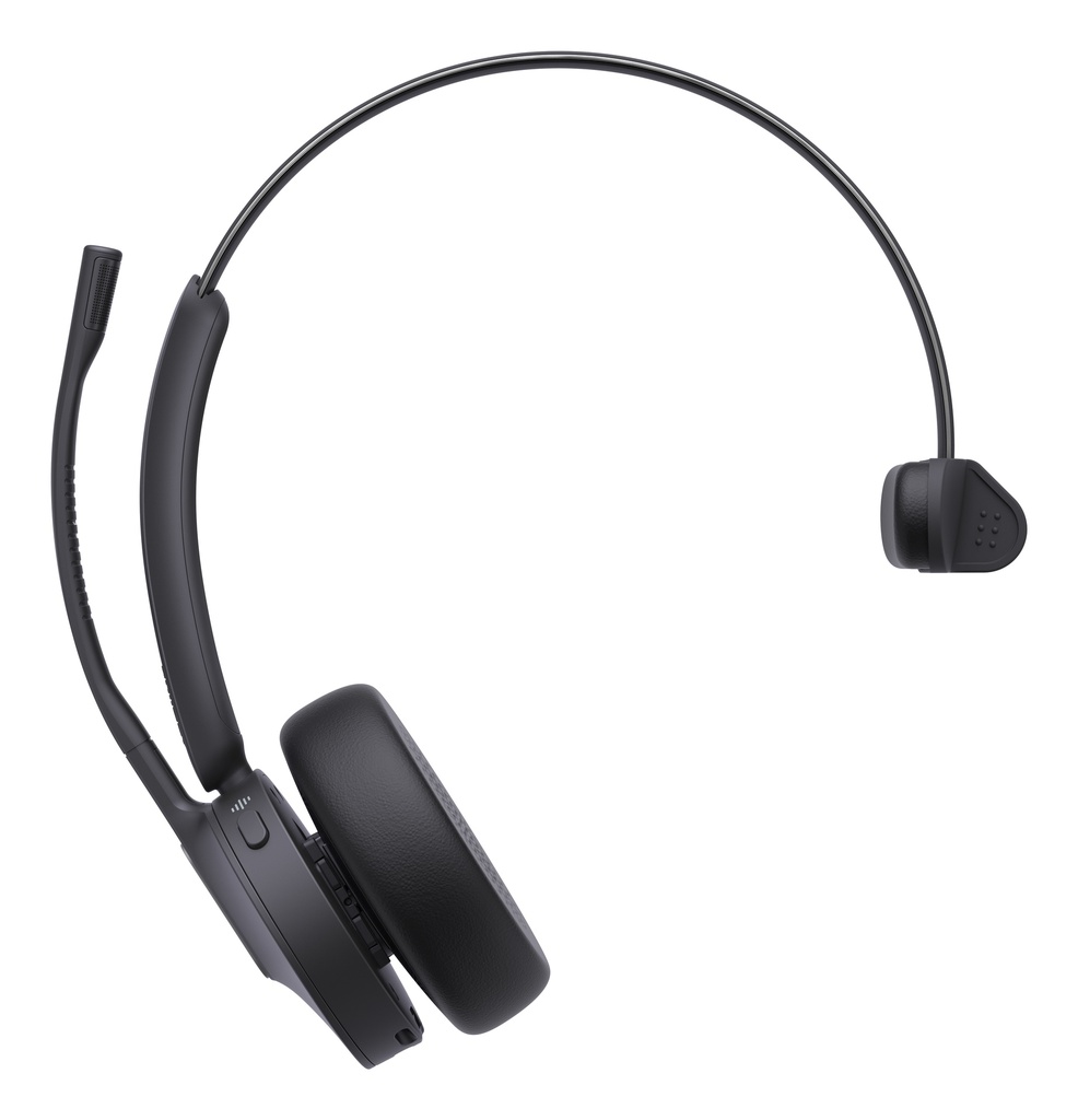 [6938818318380] 6938818318380 Yealink BH70 Bluetooth Wireless Mono Headset UC USB-C, Microsoft Teams  UC Certified, 3-Mic Noise Cancellation, 35 Hours Talk Time,Wearing Comfort