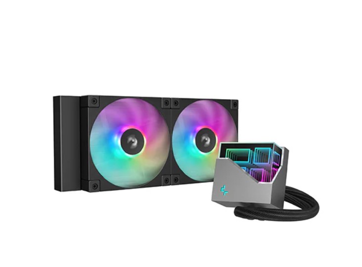[6933412728894] 6933412728894 DeepCool LT240 A-RGB High-performance Liquid CPU Cooler 240mm,  2x FD12 ARGB Fans, Hydro Bearing Intel LGA1700/1200/1151/1150/1155 AMDAM5/AM4