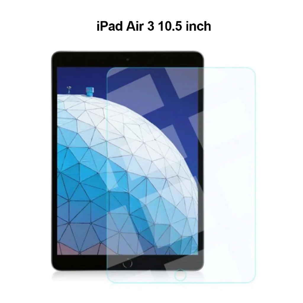 [6976552042895] 6976552042895 USP Apple iPad Air 3 (10.5") Tempered Glass Screen Protector : Full Coverage, 9H Hardness, Bubble-free, Anti-fingerprint, Original Touch Feel