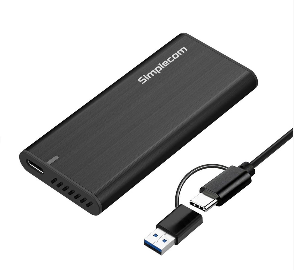 [9350414003434] 9350414003434 Simplecom SE502C SATA M.2 SSD to USB-C Enclosure USB 3.2 Gen1 5Gbps