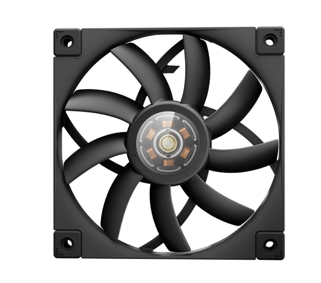 [6933412710684] 6933412710684 DeepCool FT12 SLIM High-Performance Thin-Profile PWM 120mm Fan, 15mm Slim, 500-1850 RPM, 3 Phase 6 Pole Fan Motor