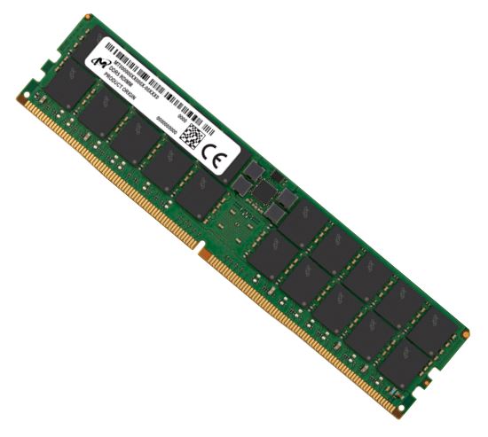 [649528936912] 649528936912 Micron/Crucial 64GB (1x64GB) DDR5 RDIMM 4800MHz CL40 2Rx4 ECC Registered Server Data Center Memory 3yr wty