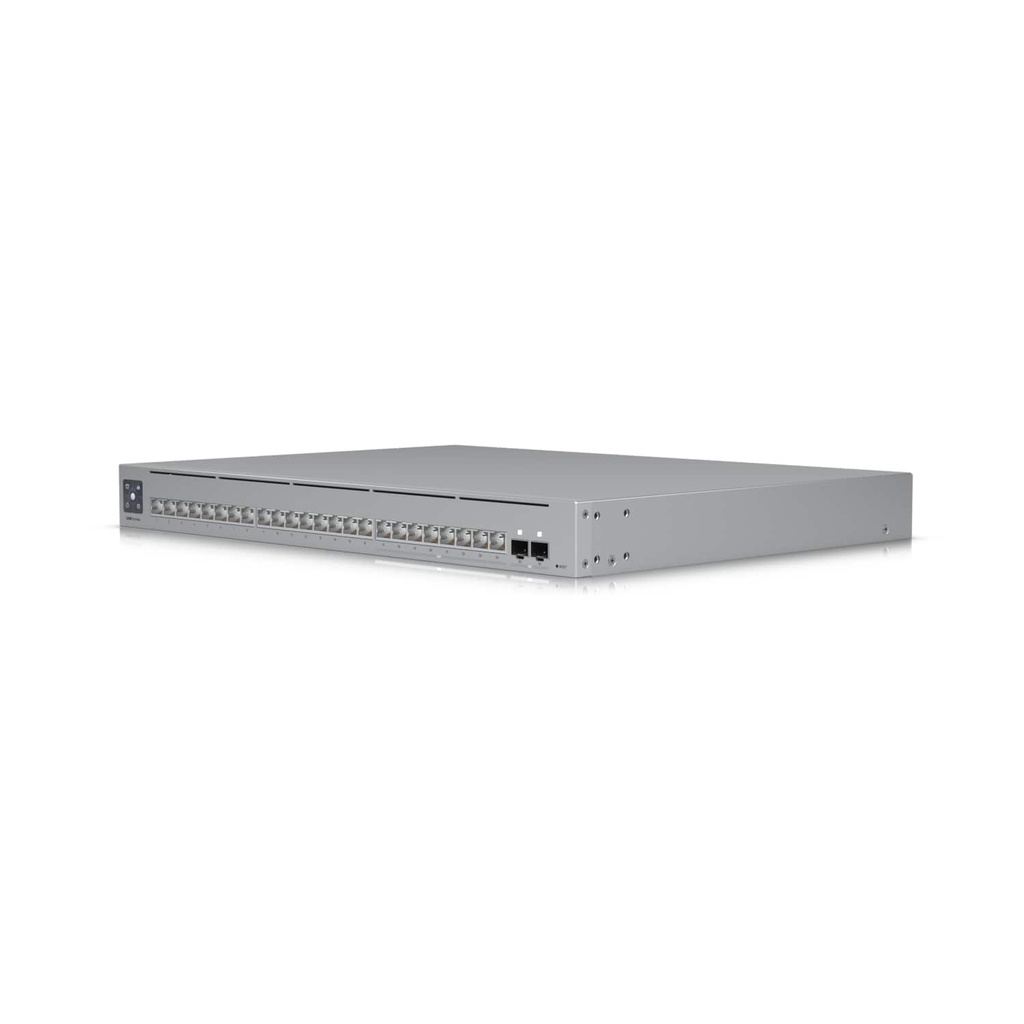 [810084692738] 810084692738 Ubiquiti Pro Max 24, 24-port, Layer 3 Etherlighting Switch, 2.5 GbE, 16 GbE RJ45 Ports, 16 GbE RJ45 2 10G SFP+, Throughput 56 Gbps, 2Yr Warr