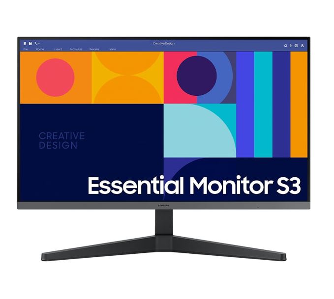 [8806095063188] 8806095063188 Samsung S33GC 27" 100Hz AMD FreeSync IPS FHD Gaming Monitor 1920x1080 4ms 16.7M Tilt VESA DP1.2 HDMI 1000:1 250cd/m Game Mode