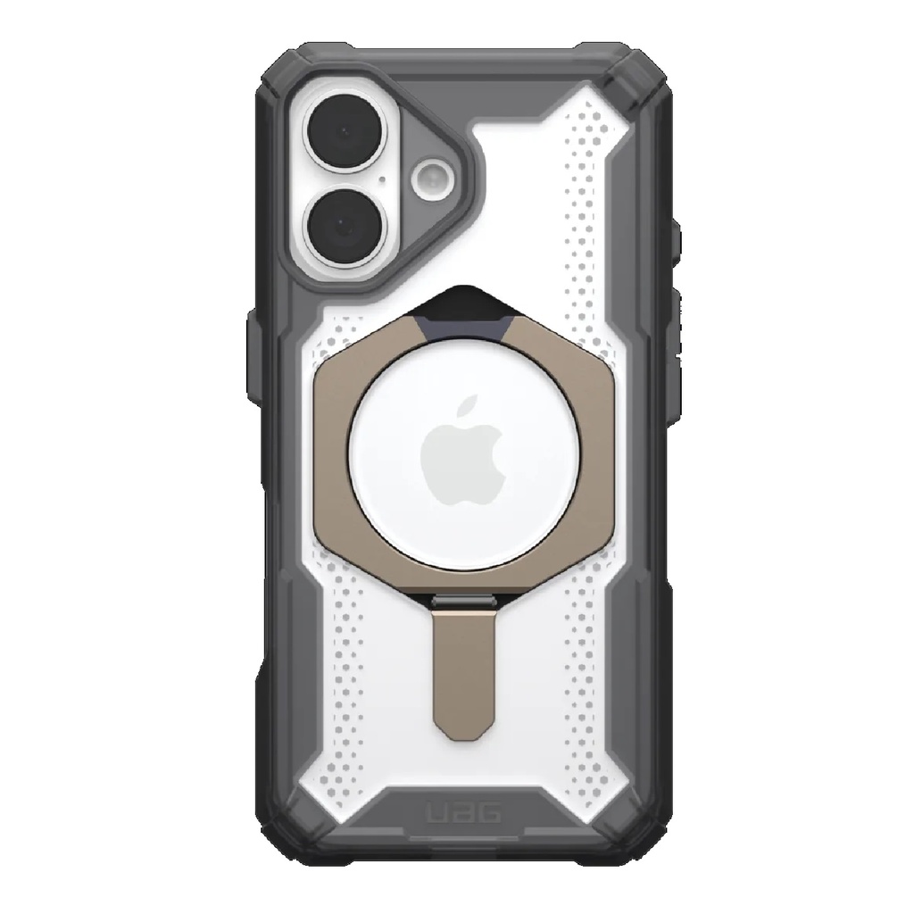 [840283916656] 840283916656 UAG Plasma XTE MagSafe Apple iPhone 16 (6.1") Rugged Case - Ash/Titanium (114476113136),20ft. Drop Protection (4.8M),Enhanced Corners, 1 Year Warranty
