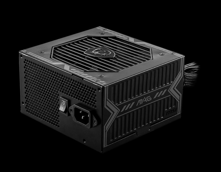 [4711377126595] MSI MAG A750BN PCIE5 750W ATX Power Supply Unit, 80 PLUS Bronze (up to 85%), PFC, 100-240~, 750W, 50~60Hz, ATX, 1x PCI-E 5.0, 2x PCI-E, SATA, FDD