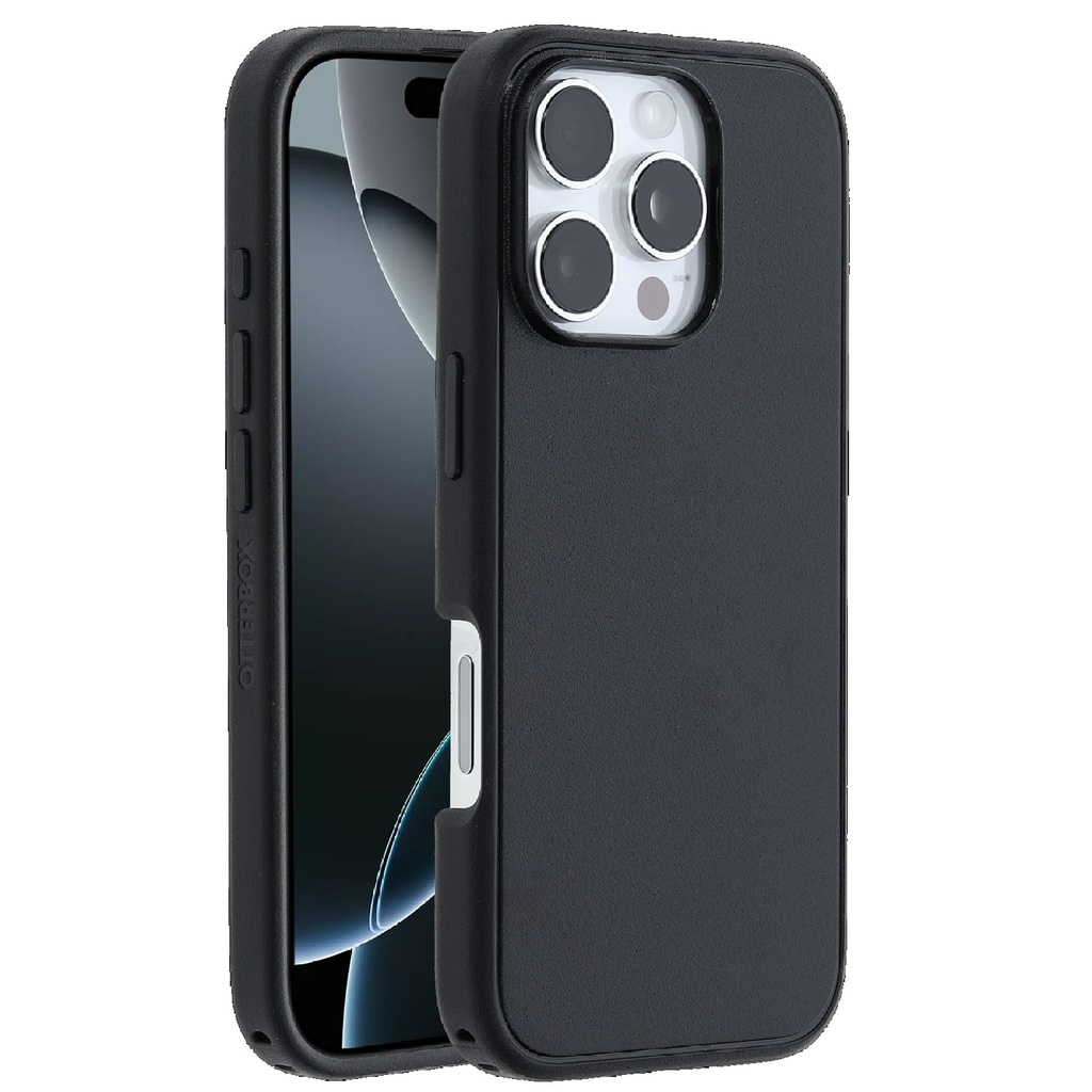 [840304774005] 840304774005 OtterBox Symmetry MagSafe Apple iPhone 16 Pro Max (6.9") Case Black - (77-96580), Antimicrobial, DROP+ 3X Military Standard, 7 Years Warranty