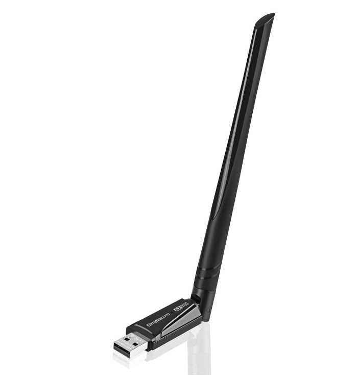 [9350414003557] 9350414003557 Simplecom NW831 Wi-Fi 6 and Bluetooth 5.3 Combo USB Adapter Dual Band AX900