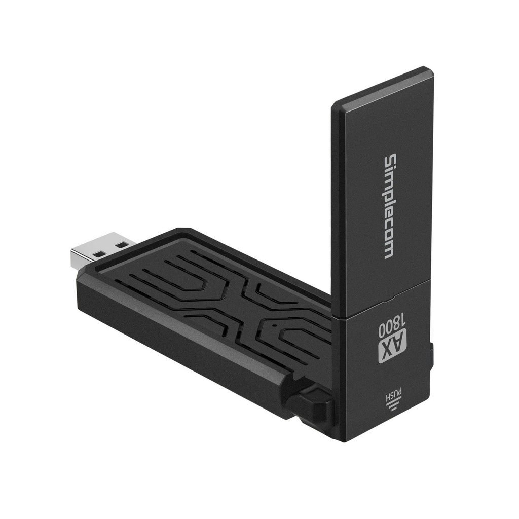 [9350414002970] 9350414002970 Simplecom NW812 AX1800 Dual Band WiFi 6 USB Adapter with Foldable Antenna