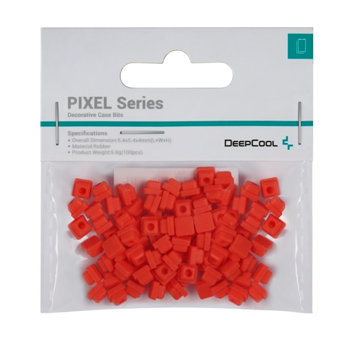 [6933412796725] 6933412796725 DeepCool PIXEL Decorative Case Bits - Red / CH160, CH360, CH360 DIGITAL, CH560, CH560 DIGITAL, CH780, MORPHEUS