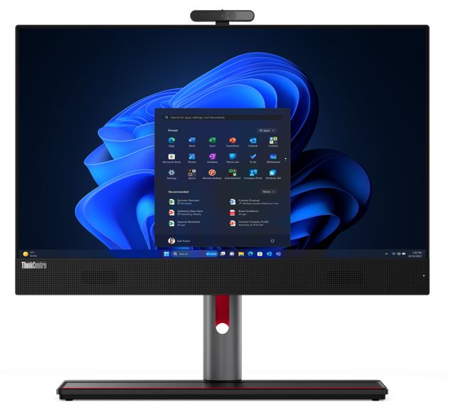[197530792540] LENOVO ThinkCentre M90A AIO 23.8" FHD Touch Intel i5-14500 8GB 256GB SSD WIN 11 PRO WIFI6E 3yrs OS Wty Webcam Speakers Mic Keyboard Mouse ~11VF006MAU