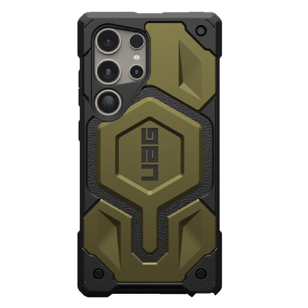 [840283912382] UAG Monarch Pro Magnetic Samsung Galaxy S24 Ultra 5G (6.8") Rugged Case - Oxide (214416118675), 25ft. Drop Protection (7.6M), 10 Years Warranty
