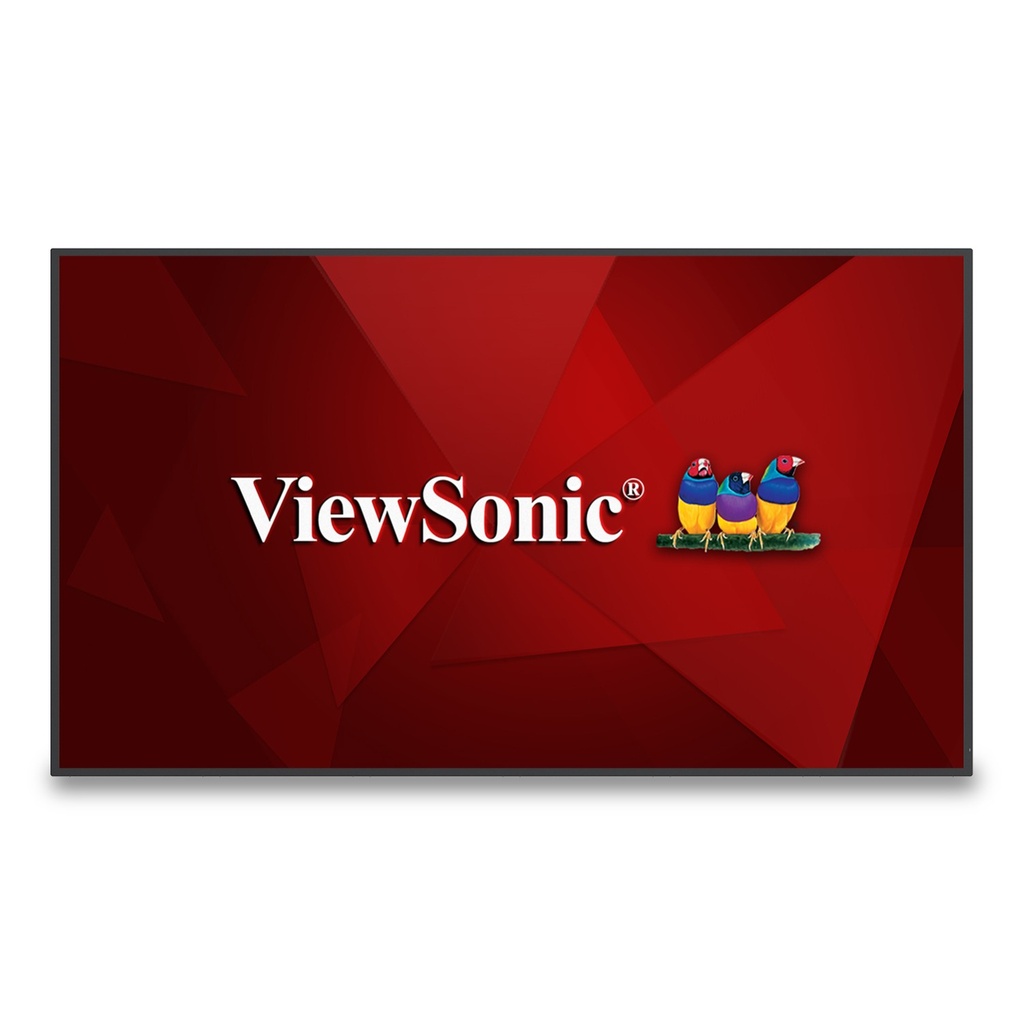[CDE6530] CDE6530 Viewsonic 65" 4K Commercial Display, 24/7, USB-C, w/ myViewBoard 2024, Pro AV,  3 Years Advance Replacement