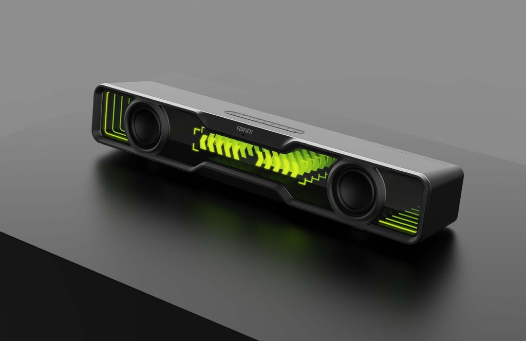 [6923520286669] Edifier QS30 Black GTM Deck Version 03 Computer / Tabletop Bluetooth Speaker 2.5W*2 (RMS) total output power Dual 2" (52mm) full-range drivers