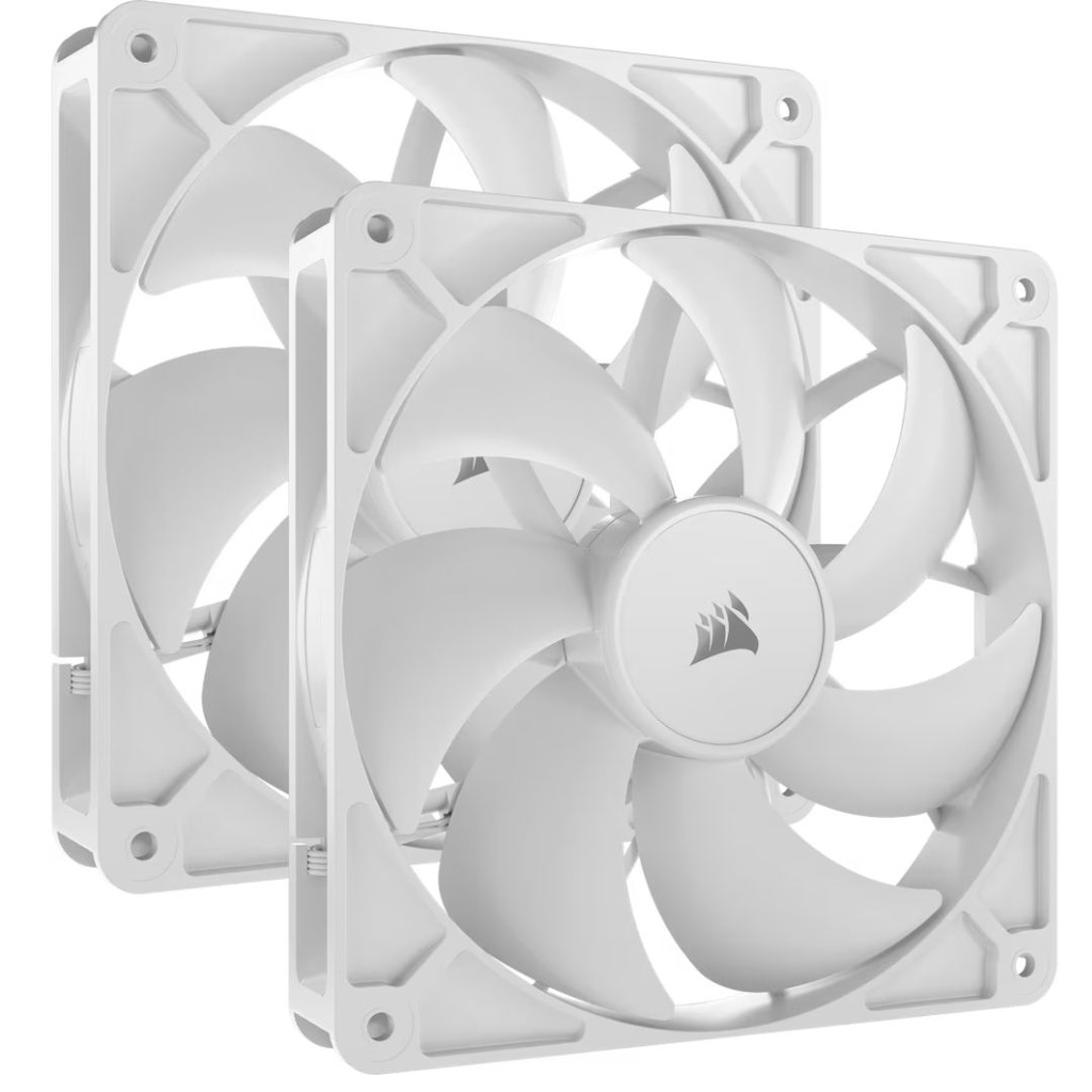 [840006684275] 840006684275 Corsair RS140 White, 140mm Fan, Dual Pack