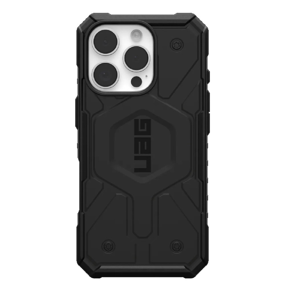 [840283914874] 840283914874 UAG Pathfinder MagSafe Apple iPhone 16 Pro Max (6.9") Rugged Case - Black (114469114040), 18ft Drop Protection (5.4M), Tactical Grip,10 Years Warranty