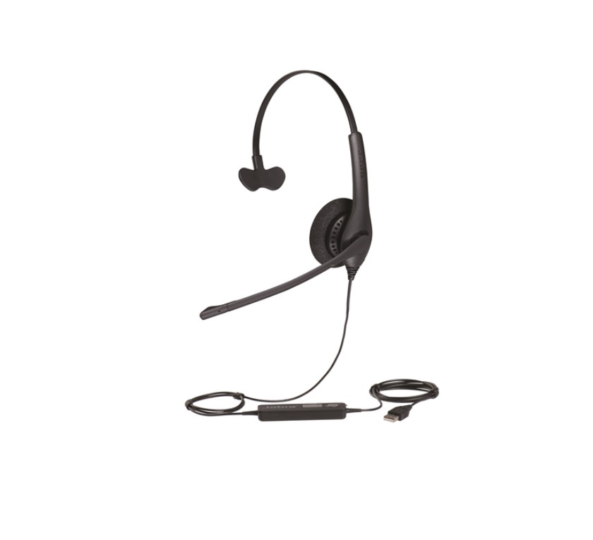 [5706991020052] 5706991020052 Jabra Biz 1500 Mono USB-A Corded Headset, Professional. Affordable, Durable, Noise-Cancelling, HD Voice, All-Day Comfort, Plug  Play