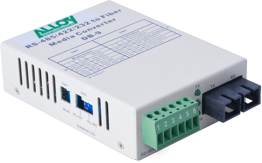 [NHA-SCR460SC-2] NHA-SCR460SC-2 Alloy SCR460SC-2 RS-232/422/485 Serial Terminal to Multimode Fibre Converter. Max. range 2 Km