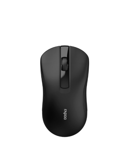[6940056121738] RAPOO B20 Silent Wireless Optical Mouse 2.4G wireless, 1200 DPI,12-month battery life.  Retail Pack