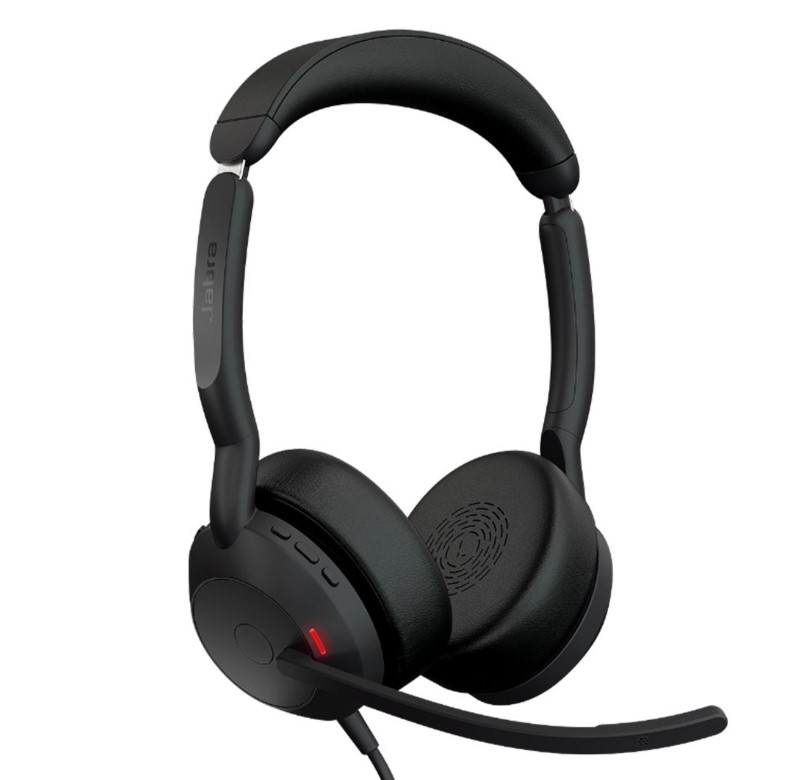 [SPJ-EVL2-50-MS-S-A] SPJ-EVL2-50-MS-S-A Jabra Evolve2 50, USB A Stereo MS Teams, Active Noise Cancellation (ANC), Bluetooth Pairing, 4Microphones for Audio Quality, Busylight, Call Managemet